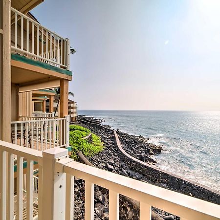 Oceanfront Kailua-Kona Townhome With Pool And Views! Exteriér fotografie