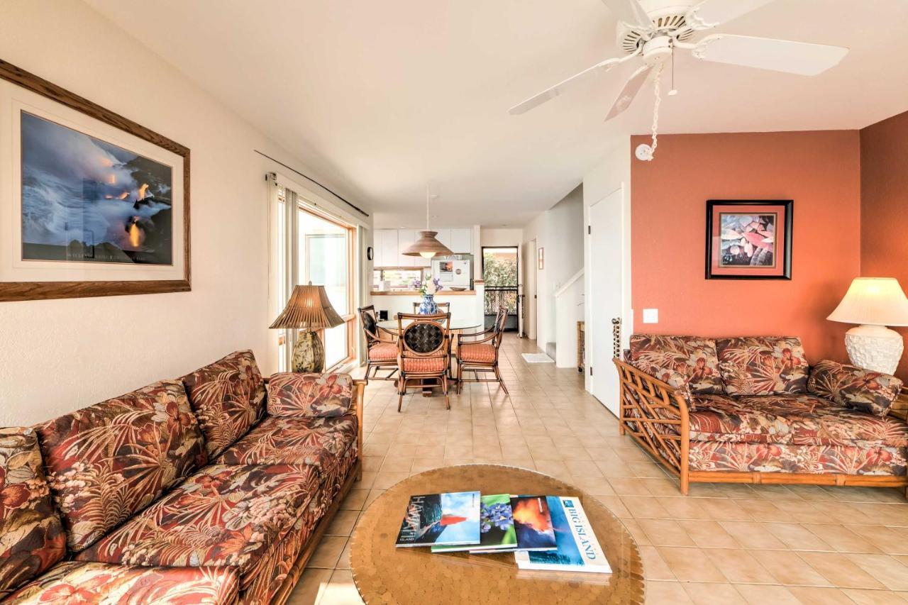 Oceanfront Kailua-Kona Townhome With Pool And Views! Exteriér fotografie