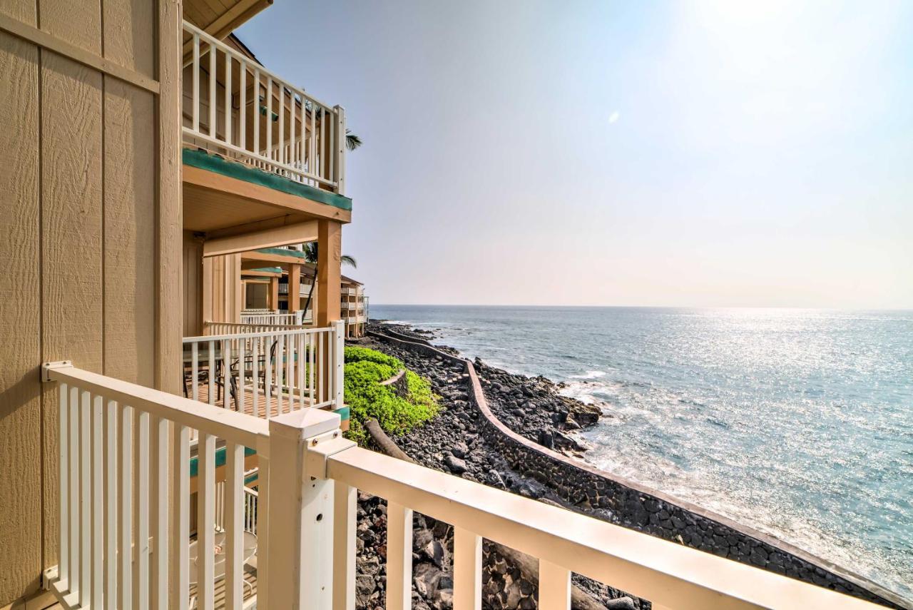 Oceanfront Kailua-Kona Townhome With Pool And Views! Exteriér fotografie