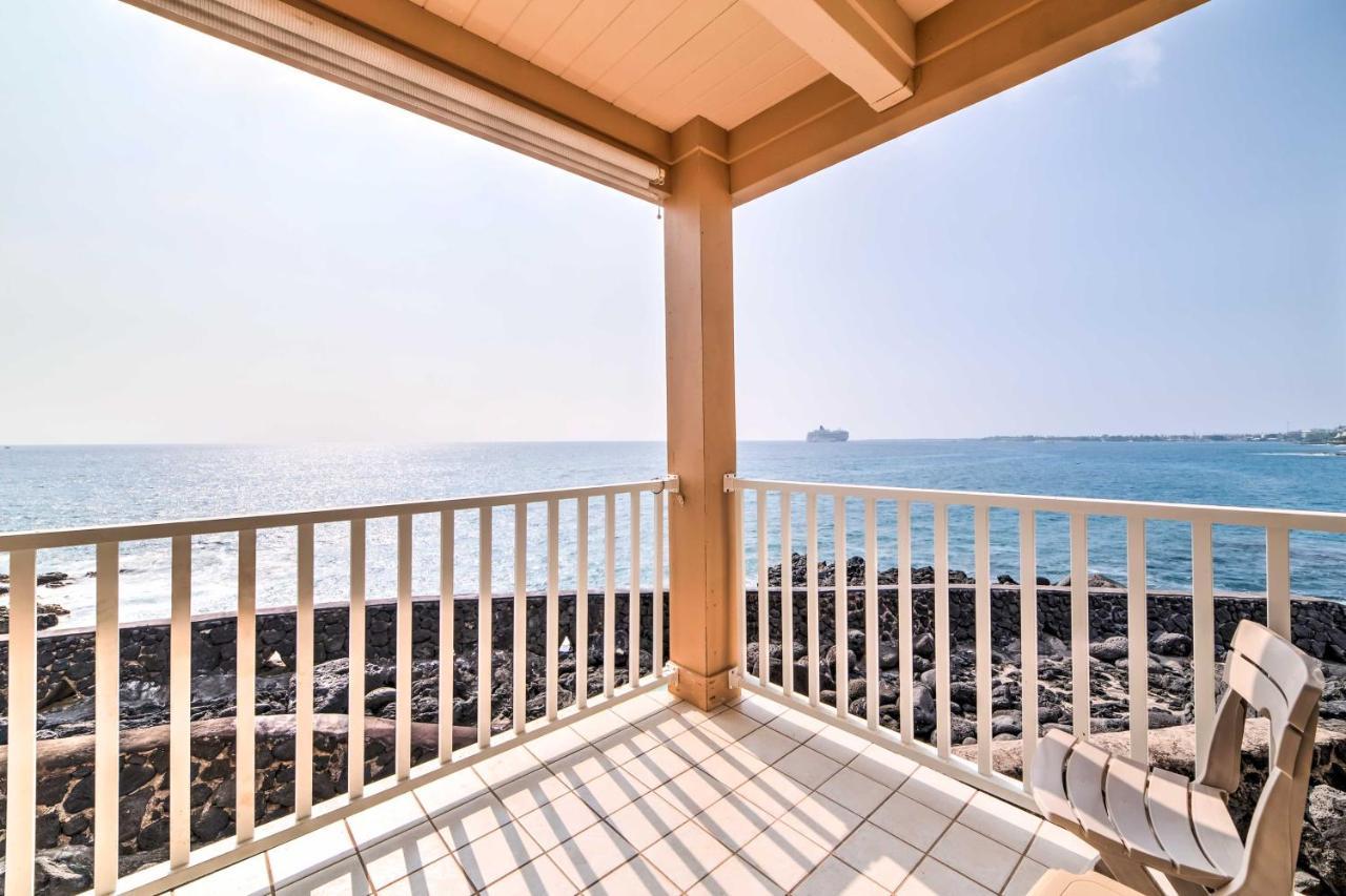 Oceanfront Kailua-Kona Townhome With Pool And Views! Exteriér fotografie