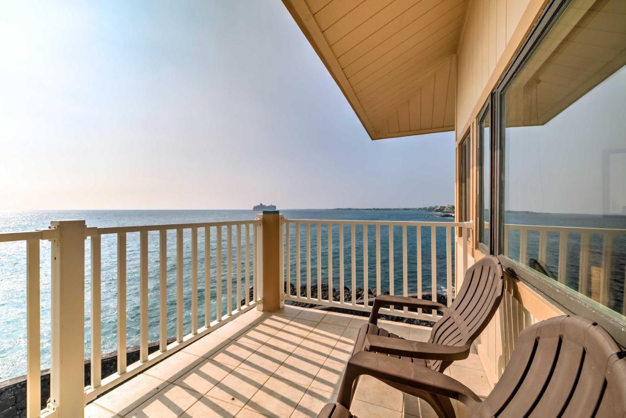 Oceanfront Kailua-Kona Townhome With Pool And Views! Exteriér fotografie