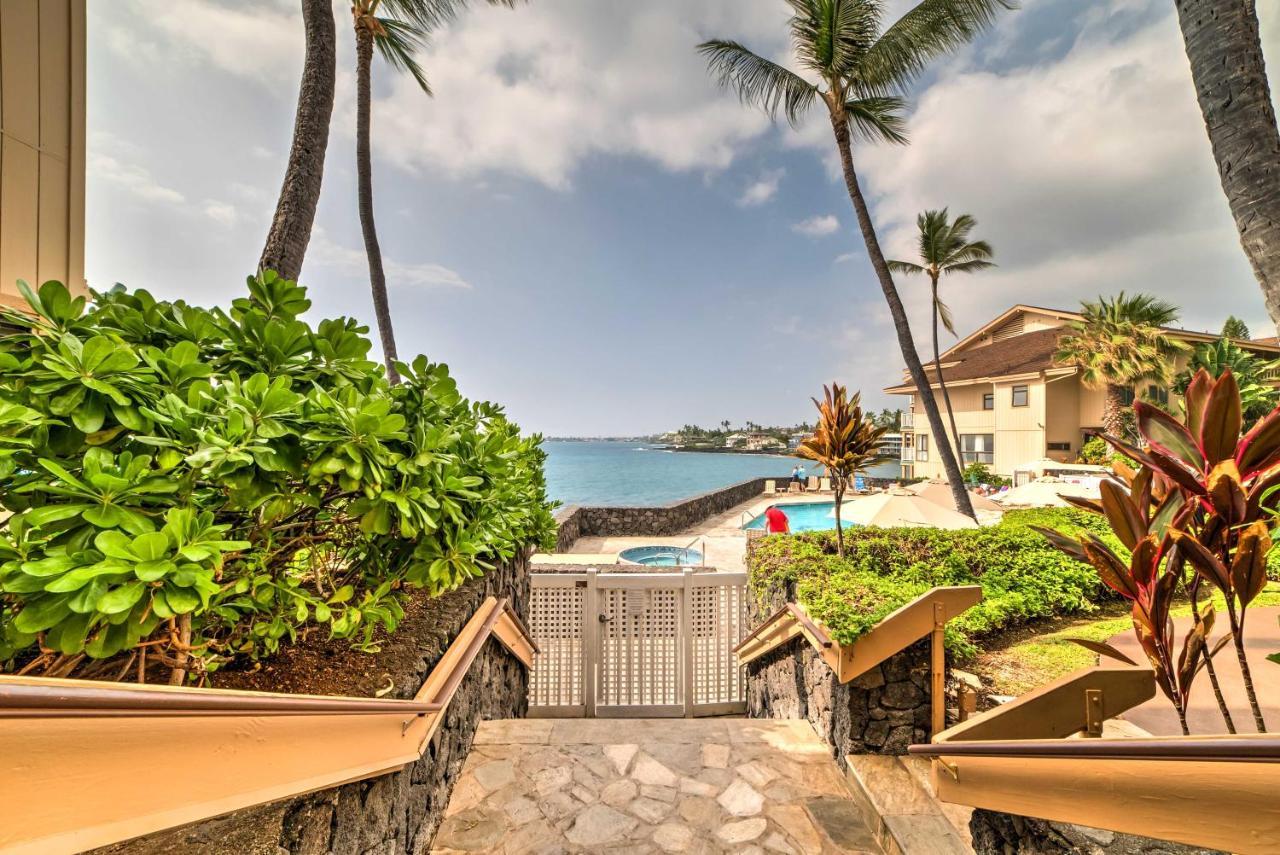 Oceanfront Kailua-Kona Townhome With Pool And Views! Exteriér fotografie