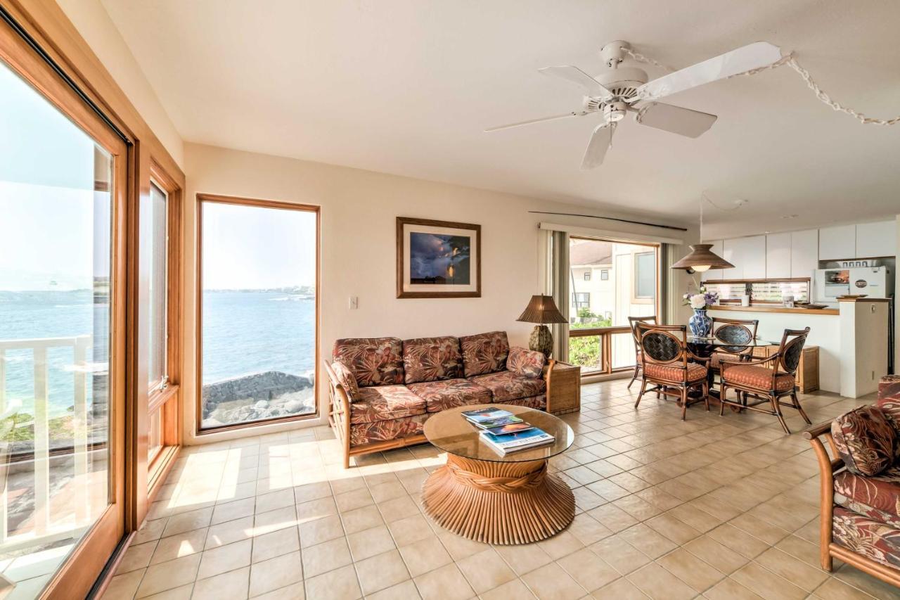 Oceanfront Kailua-Kona Townhome With Pool And Views! Exteriér fotografie