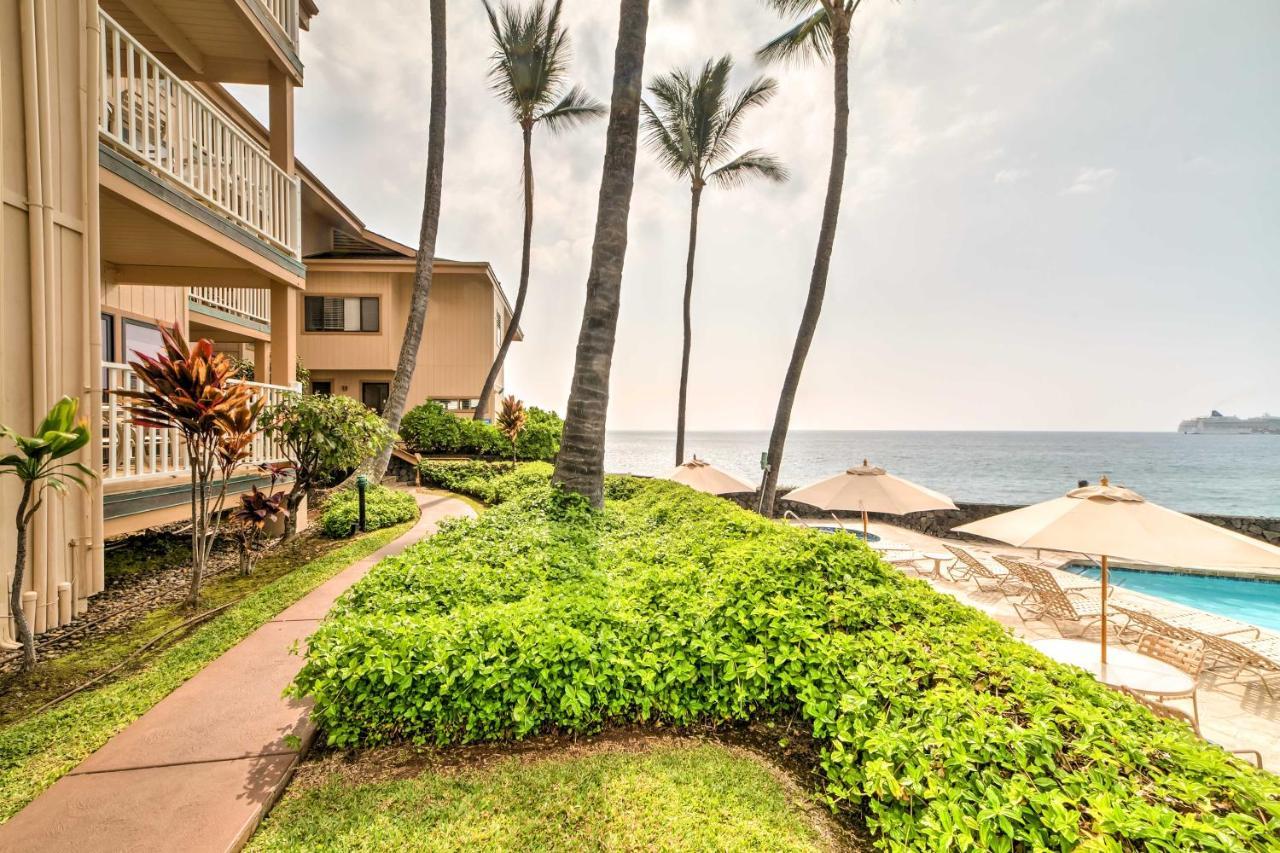 Oceanfront Kailua-Kona Townhome With Pool And Views! Exteriér fotografie