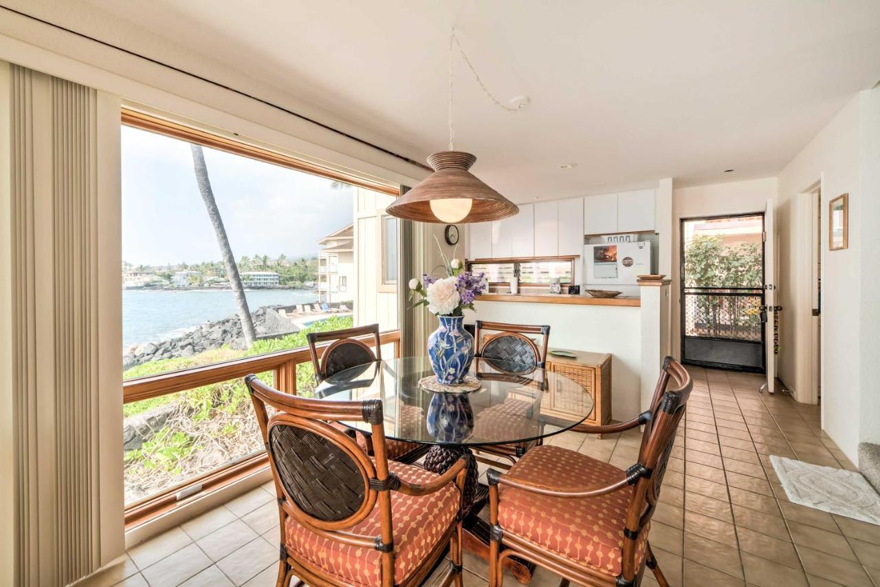 Oceanfront Kailua-Kona Townhome With Pool And Views! Exteriér fotografie