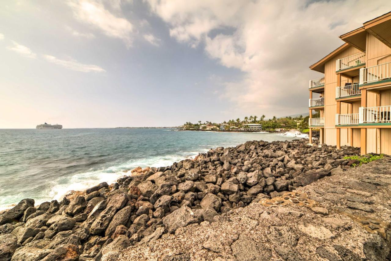 Oceanfront Kailua-Kona Townhome With Pool And Views! Exteriér fotografie